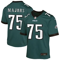 Jake Majors Youth Nike Midnight Green Philadelphia Eagles Custom Game Jersey
