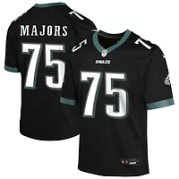 Jake Majors Youth Nike Black Philadelphia Eagles Alternate Custom Game Jersey