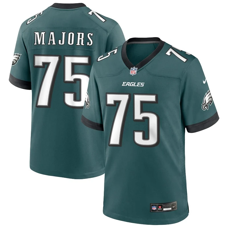 Jake Majors Men's Nike Midnight Green Philadelphia Eagles Custom Game Jersey
