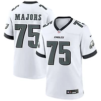 Jake Majors Men's Nike White Philadelphia Eagles Custom Game Jersey
