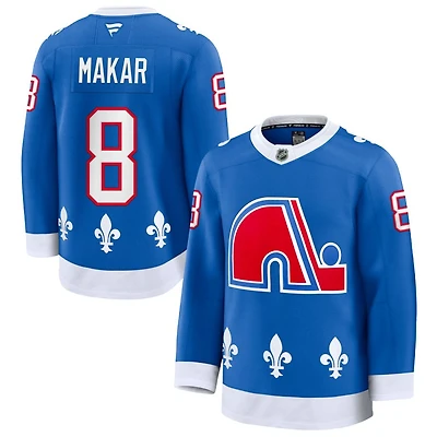 Cale Makar Men's Fanatics Blue Colorado Avalanche Alternate Heritage Premium Custom Jersey