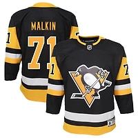 Evgeni Malkin Youth Black Pittsburgh Penguins Home Premier Custom Jersey