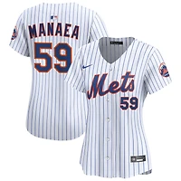 Sean Manaea Women's Nike  White New York Mets Home Limited Custom Jersey
