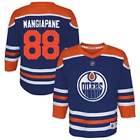 Andrew Mangiapane Youth Royal Edmonton Oilers Home Replica Custom Jersey