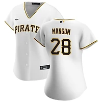 Jake Mangum Women's Nike White Pittsburgh Pirates Home Replica Custom Jersey