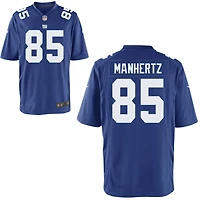 Chris Manhertz Youth Nike Royal New York Giants Custom Game Jersey