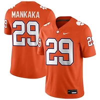 Michael Mankaka Men's Nike Orange Clemson Tigers NIL Pick-A-Player Game Jersey