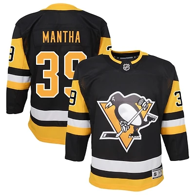 Anthony Mantha Youth Black Pittsburgh Penguins Home Premier Custom Jersey