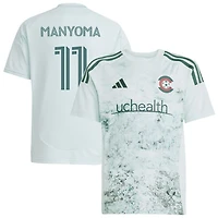 Alexis Manyoma Youth adidas  Green Colorado Rapids 2025 Headwaters Replica Custom Jersey