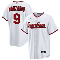 Kyle Manzardo Men's Nike  White Cleveland Guardians Home Custom Replica Jersey
