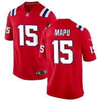 Marte Mapu Men's Nike Red New England Patriots Alternate Custom Jersey