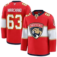 Brad Marchand Men's Fanatics Red Florida Panthers Home Premium Custom Jersey