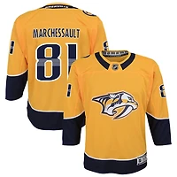 Jonathan Marchessault Youth Yellow Nashville Predators Home Premier Custom Jersey