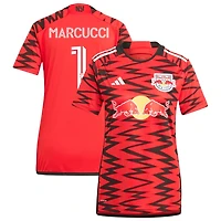 Anthony Marcucci Women's adidas  Red New York Red Bulls 2024 Legacy Replica Custom Jersey