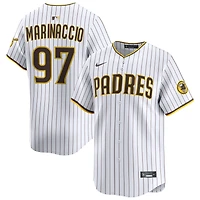 Ron Marinaccio Men's Nike White San Diego Padres Home Limited Custom Jersey