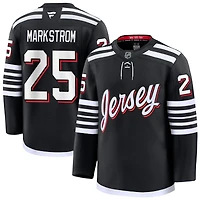 Jacob Markstrom Men's Fanatics Black New Jersey Devils Alternate Premium Custom Jersey