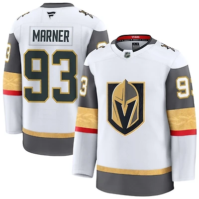 Mitch Marner Men's Fanatics White Vegas Golden Knights Away Premium Custom Jersey