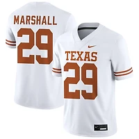Carson Marshall Men's Nike White Texas Longhorns NIL Pick-A-Player Game Jersey