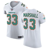 Jason Marshall Men's Nike White Miami Dolphins Vapor Untouchable Elite Custom Jersey