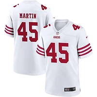 Nick Martin Men's Nike White San Francisco 49ers Game Custom Player Jersey