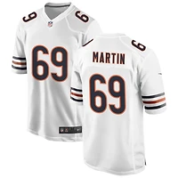 Jeremiah Martin Men's Nike White Chicago Bears Custom Game Jersey