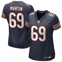 Jeremiah Martin Women's Nike Navy Chicago Bears Custom Game Jersey