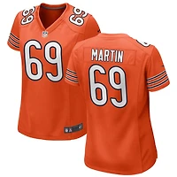Jeremiah Martin Women's Nike Orange Chicago Bears Alternate Custom Game Jersey