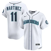Edgar Martinez Men's Nike White Seattle Mariners Home Limited Pick-A-Player Retired Roster Jersey