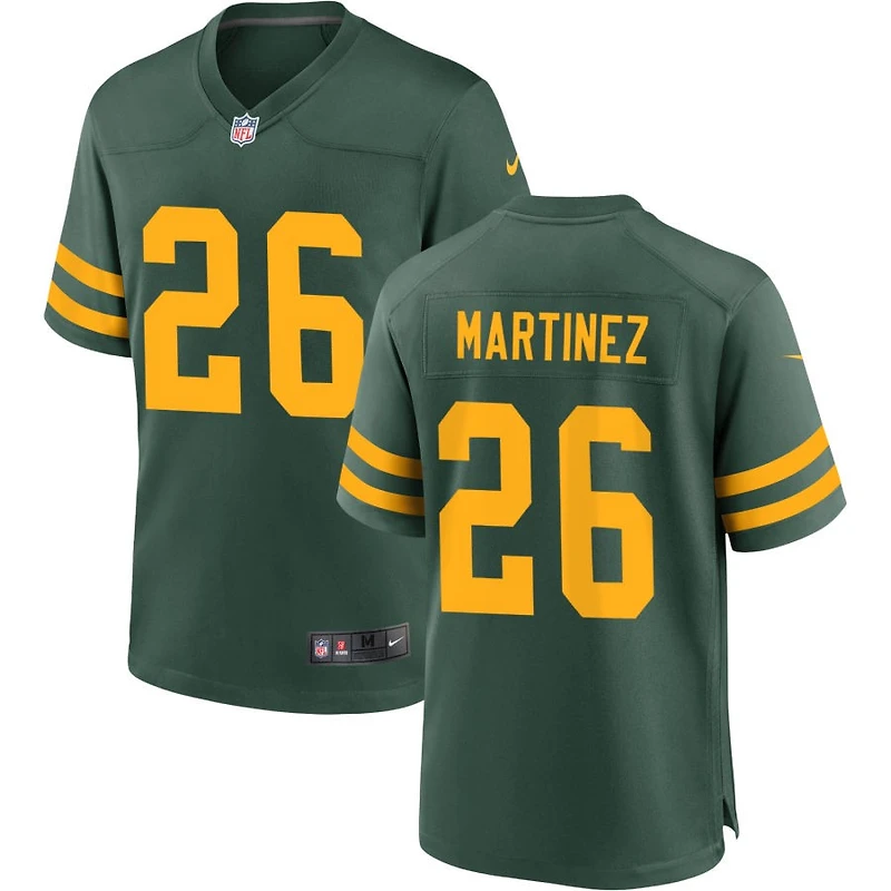 Damien Martinez Men's Nike Green Green Bay Packers Alternate Custom Jersey