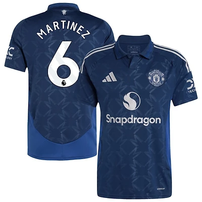 Lisandro Martinez Men's adidas  Navy Manchester United 2024/25 Away Replica Custom Jersey