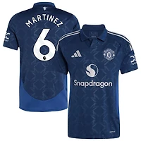 Lisandro Martinez Men's adidas  Navy Manchester United 2024/25 Away Replica Custom Jersey