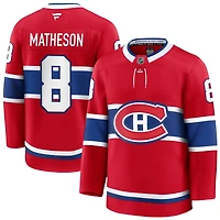 Mike Matheson Men's Fanatics Red Montreal Canadiens Home Premium Custom Jersey