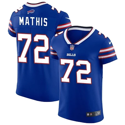Phidarian Mathis Men's Nike Royal Buffalo Bills Vapor Elite Custom Jersey
