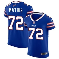 Phidarian Mathis Men's Nike Royal Buffalo Bills Vapor Elite Custom Jersey