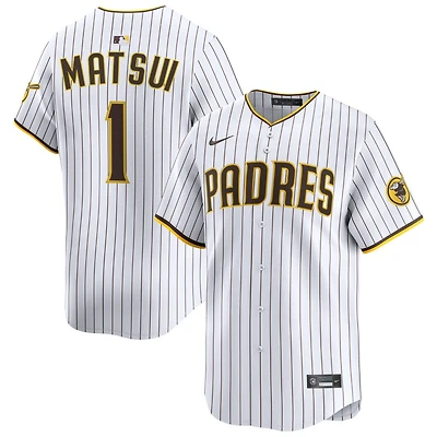 Yuki Matsui Men's Nike White San Diego Padres Home Limited Custom Jersey