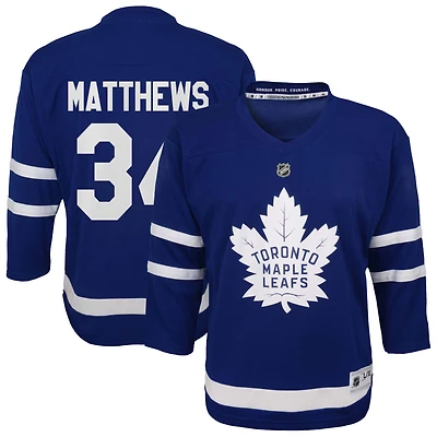 Auston Matthews Youth  Blue Toronto Maple Leafs Home Replica Custom Jersey