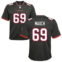 Cody Mauch Youth Nike Pewter Tampa Bay Buccaneers Alternate Custom Game Jersey
