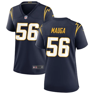 Kana'i Mauga Women's Nike Navy Los Angeles Chargers Alternate Custom Game Jersey
