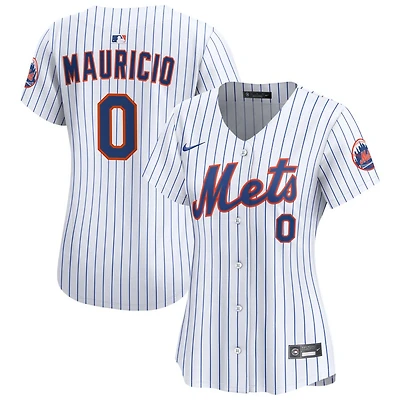 Ronny Mauricio Women's Nike White New York Mets Home Limited Custom Jersey