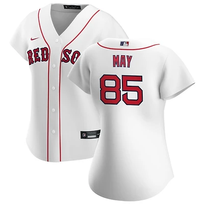 Dustin May Women's Nike White Boston Red Sox Home Replica Custom Jersey