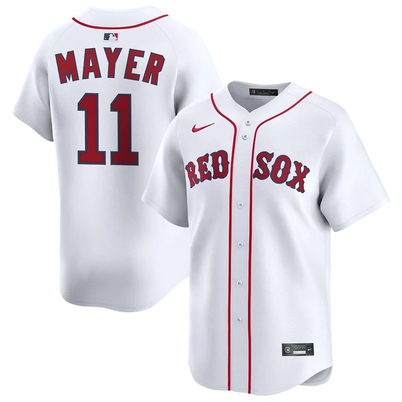 Marcelo Mayer Men's Nike White Boston Red Sox Home Limited Custom Jersey
