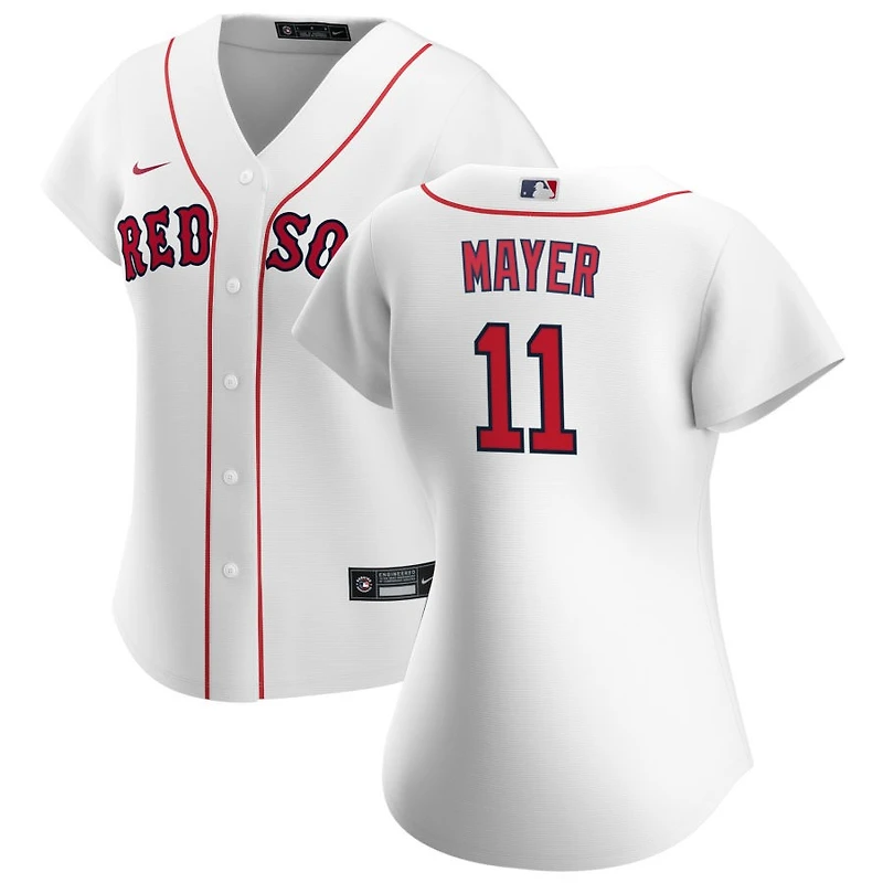 Marcelo Mayer Women's Nike White Boston Red Sox Home Replica Custom Jersey