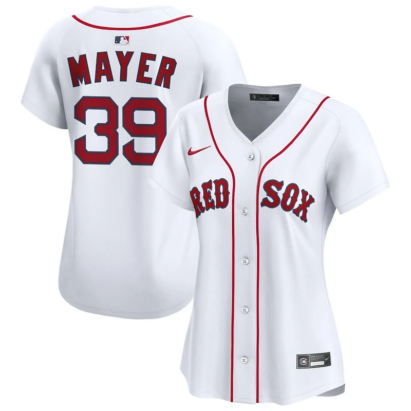 Marcelo Mayer Women's Nike White Boston Red Sox Home Limited Custom Jersey