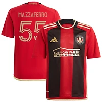 Sal Mazzaferro Youth adidas Black Atlanta United FC 2023 The 17s' Kit Replica Custom Jersey