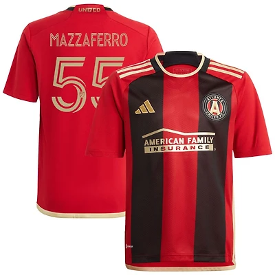 Sal Mazzaferro Youth adidas Black Atlanta United FC 2023 The 17s' Kit Replica Custom Jersey