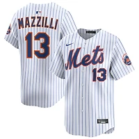 Lee Mazzilli Men's Nike White New York Mets Home Limited Pick-A-Player Retired Roster Jersey