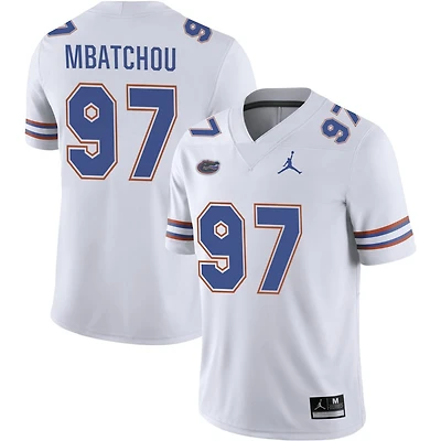 Joseph Mbatchou Men's Jordan Brand White Florida Gators Pick-A-Player NIL Replica Football Jersey