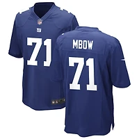 Marcus Mbow Men's Nike Royal New York Giants Custom Game Jersey