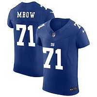 Marcus Mbow Men's Nike Royal New York Giants Vapor F.U.S.E. Elite Custom Jersey