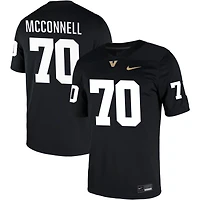 Cade McConnell Men's Nike Black Vanderbilt Commodores NIL Pick-A-Player Game Jersey